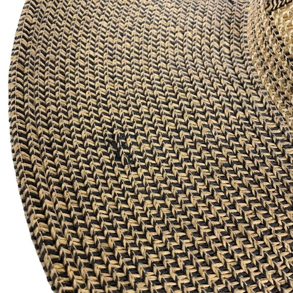 Coldwater Creek Womens Packable Sun Hat One Size Paper Straw Vacation - Picture 7 of 10